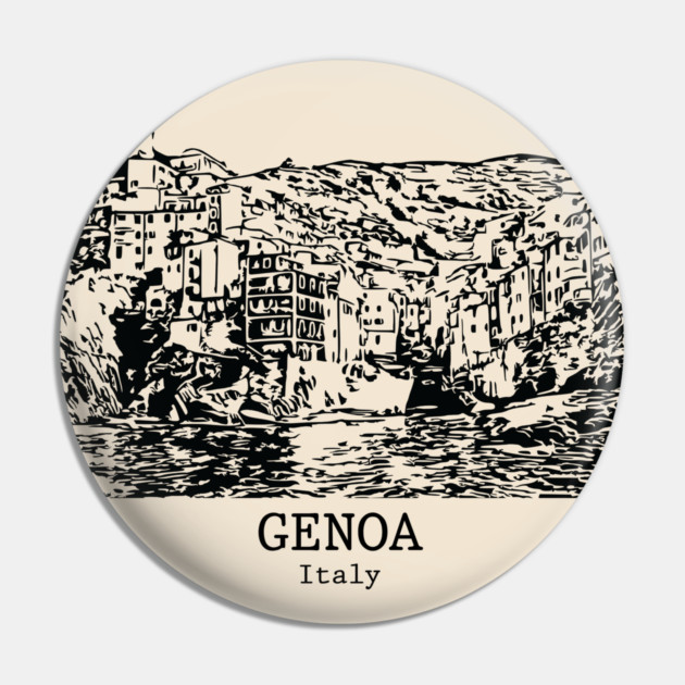 Genoa - Italy Pin by Lakeric