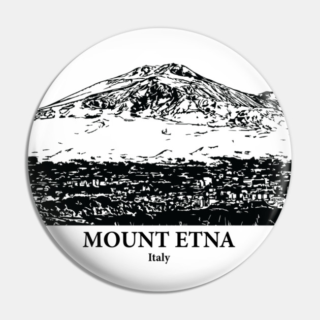 Mount Etna - Italy Pin by Lakeric