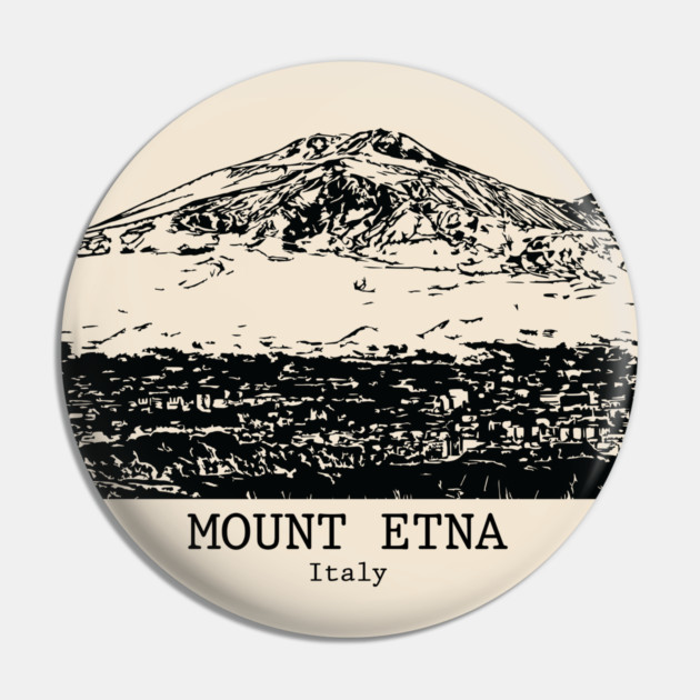 Mount Etna - Italy Pin by Lakeric