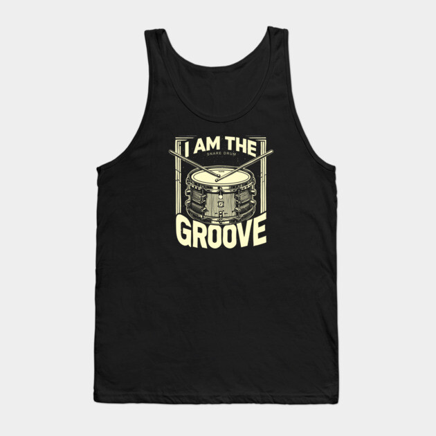 I Am the Groove. Snare Edition Tank Top by filiposwear