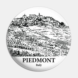 Piedmont - Italy Pin