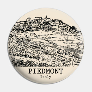 Piedmont - Italy Pin