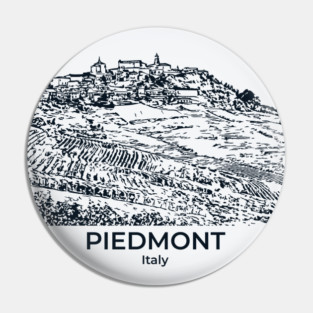 Piedmont - Italy Pin