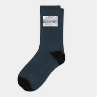 Porticoes of Bologna - Italy Socks