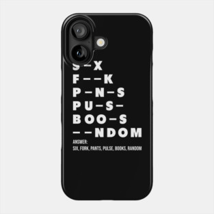 Funny Adult Dirty Mind Questions Phone Case