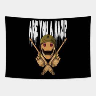 GI ROBOT ARE YOU A NAZI? Tapestry