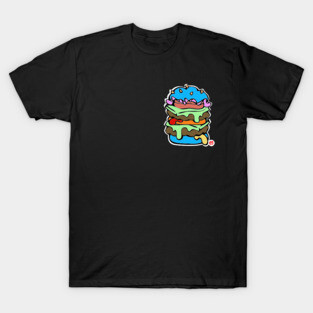 Neon Cheeseburger T-Shirt