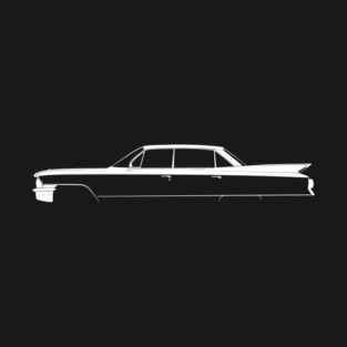 Sixty-Two Sedan de Ville (1961) Silhouette T-Shirt