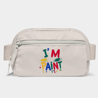 I'm Paint Cute Couple Valentine Bag