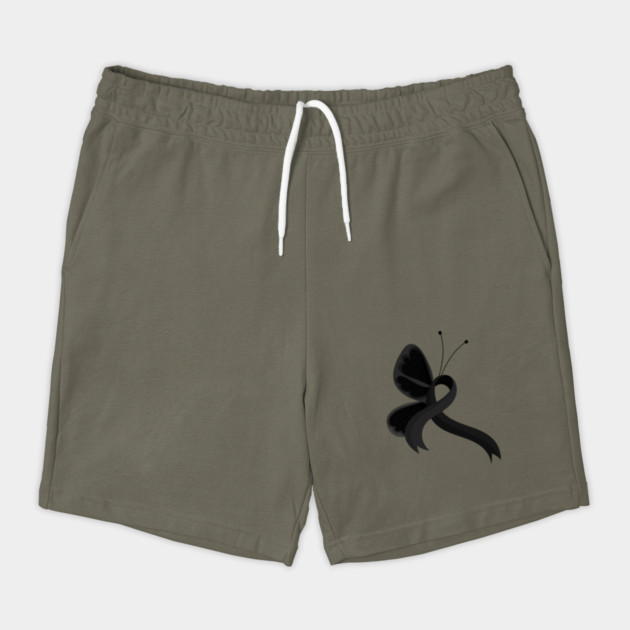 Black Awareness Ribbon Butterfly by HolidayBug