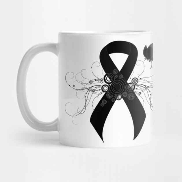 Black Ribbon with Butterfly by HolidayBug