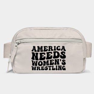 America Needs Women's Wrestling Design Bag