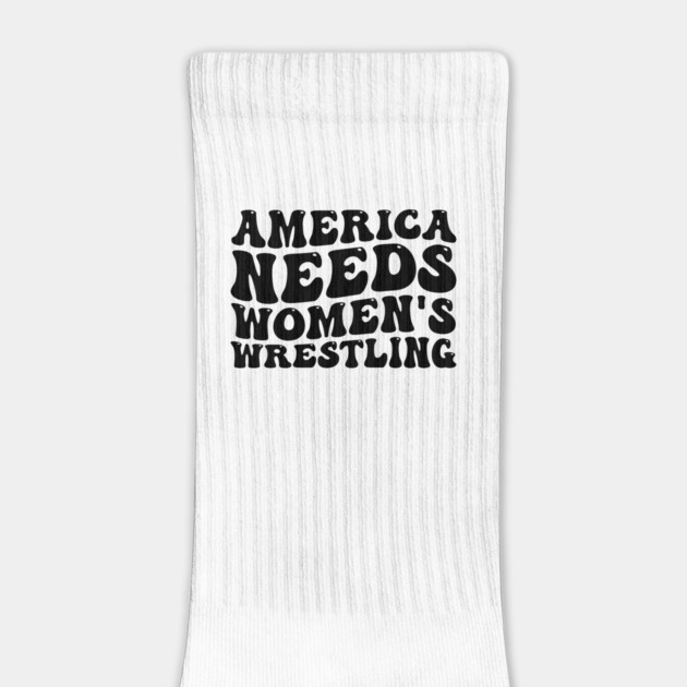America Needs Women's Wrestling Design by ArtistTee ⭐⭐⭐⭐⭐