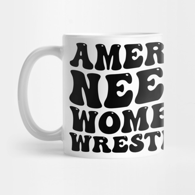 America Needs Women's Wrestling Design by ArtistTee ⭐⭐⭐⭐⭐