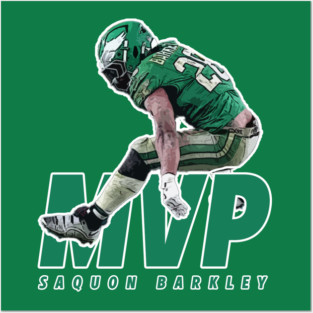 Saquon Barkley MVP Posters and Art