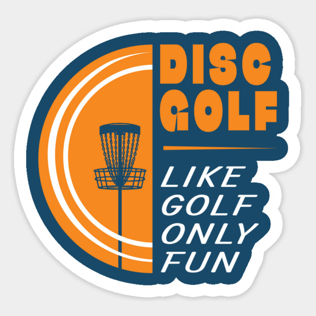 Disc Golf-Like Golf Only Fun Sticker by Kevin's Store 2