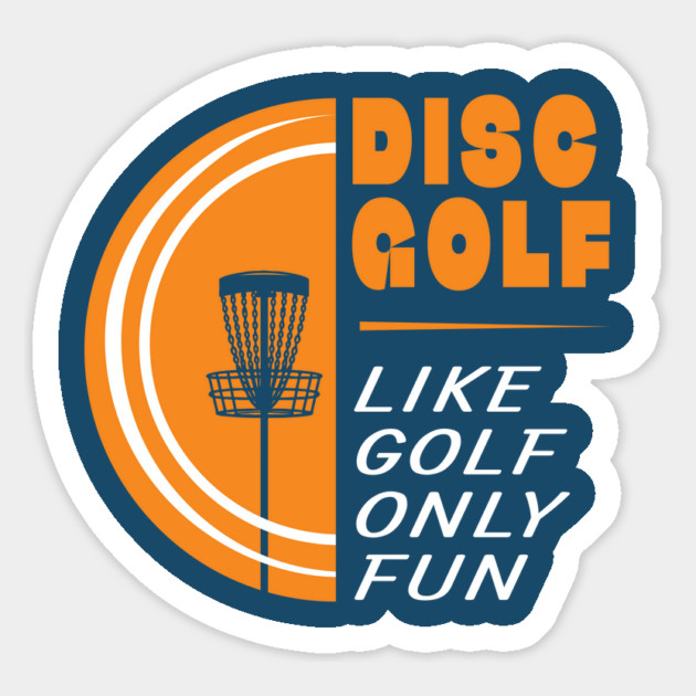 Disc Golf-Like Golf Only Fun Magnet by Kevin's Store 2