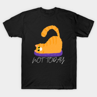 Lazy Cat Mood – Not Today T-Shirt