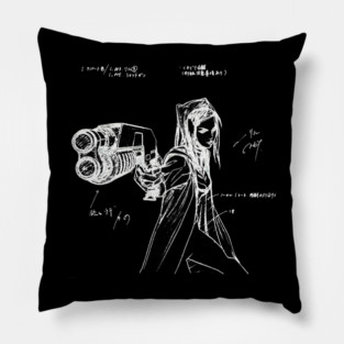 Re-L Mayer - sketch Pillow