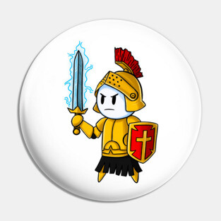 Armor of God Pin