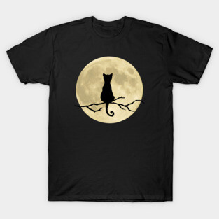 Mystic Moon Cat T-Shirt