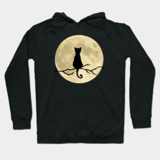 Mystic Moon Cat Hoodie