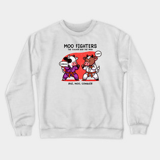 MOO FIGHTERS Crewneck Sweatshirt