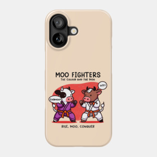 MOO FIGHTERS Phone Case