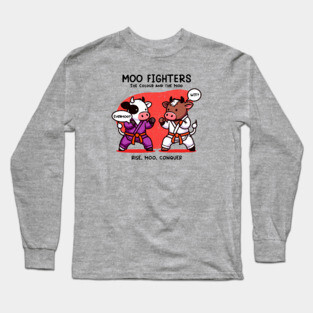 MOO FIGHTERS Long Sleeve T-Shirt