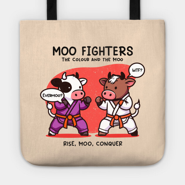 MOO FIGHTERS Tote by Fabrik