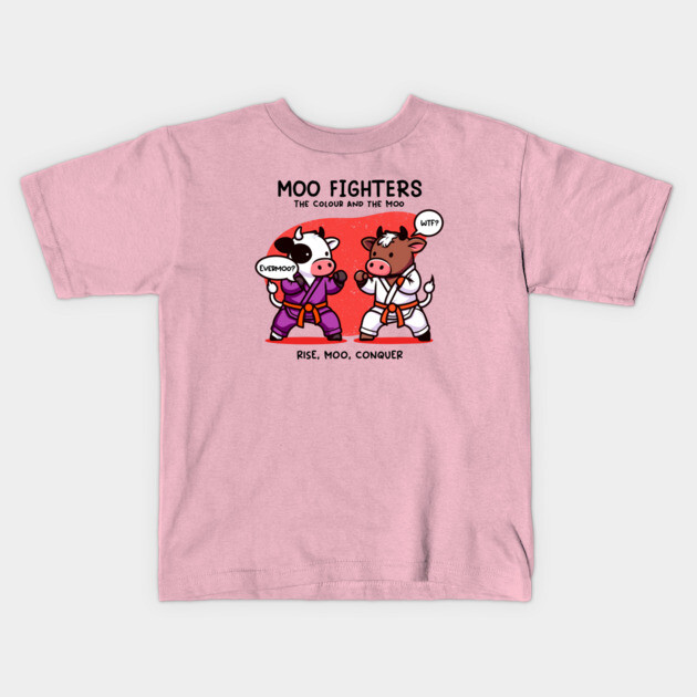 MOO FIGHTERS Kids T-Shirt by Fabrik