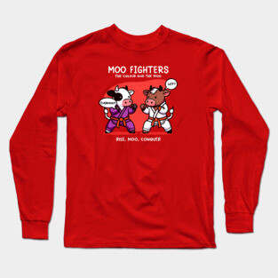 MOO FIGHTERS Long Sleeve T-Shirt