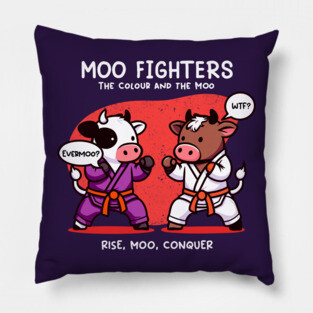 MOO FIGHTERS Pillow