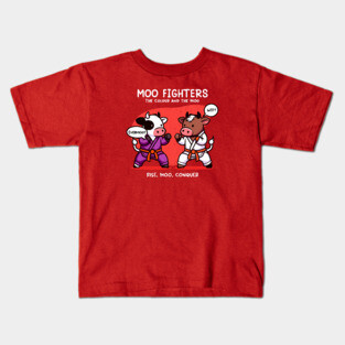 MOO FIGHTERS Kids T-Shirt