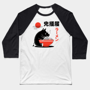 Rhino's Ramen Baseball T-Shirt