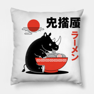 Rhino's Ramen Pillow