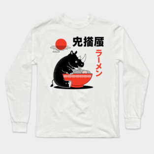 Rhino's Ramen Long Sleeve T-Shirt