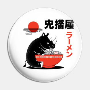 Rhino's Ramen Pin