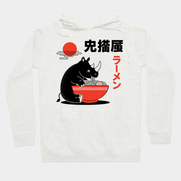 Rhino's Ramen Hoodie by enrynz