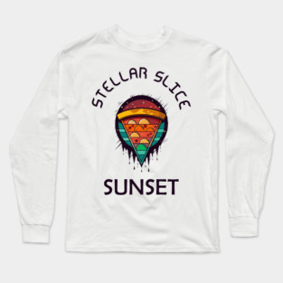 Stellar Slice Sunset Long Sleeve T-Shirt