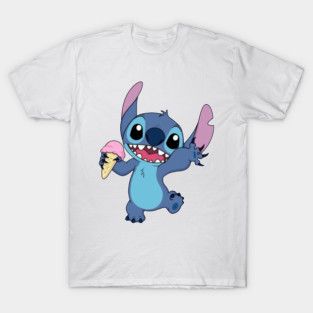 Ice Cream Lilo And Stitch Funny T-Shirt