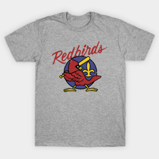 Louisville Redbirds Defunct Vintage Baseball T-Shirt