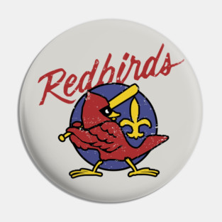 Louisville Redbirds Defunct Vintage Baseball Pin