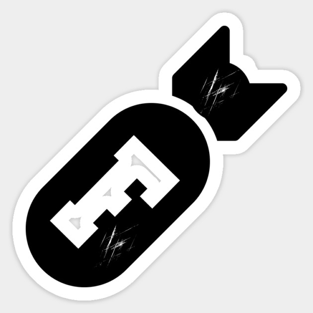 F Bomb Sticker by The WYLD Tribe
