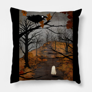 The Screams of Autumn Pillow