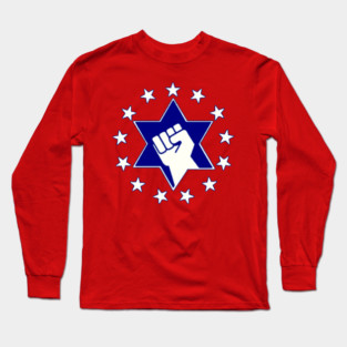 American Jewish Fist Long Sleeve T-Shirt