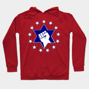 American Jewish Fist Hoodie