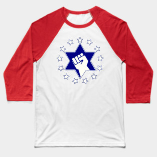 American Jewish Fist Baseball T-Shirt