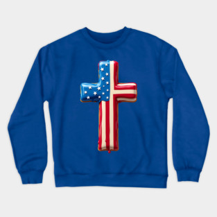American Cross of Freedom Crewneck Sweatshirt
