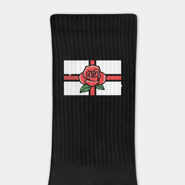 St. George's Day Rose English Flag by HolidayBug